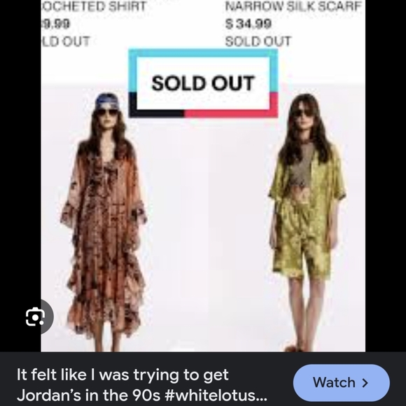 *LAST CHANCE* WHITE LOTUS x H&M PATTERNED KNEE-LENGTH SHORTS NWT Size XXL - Picture 9 of 11